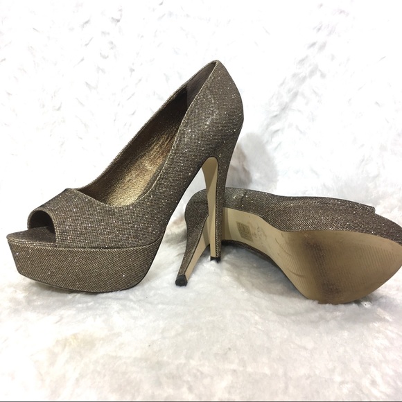 Aldo Sparkling Platform Heels Euro Size 41 - Picture 4 of 6